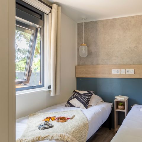 Mobilheim 6 Personen - Palma Premium 39m² mit TV - 3 Schlafzimmer - 2 Bäder