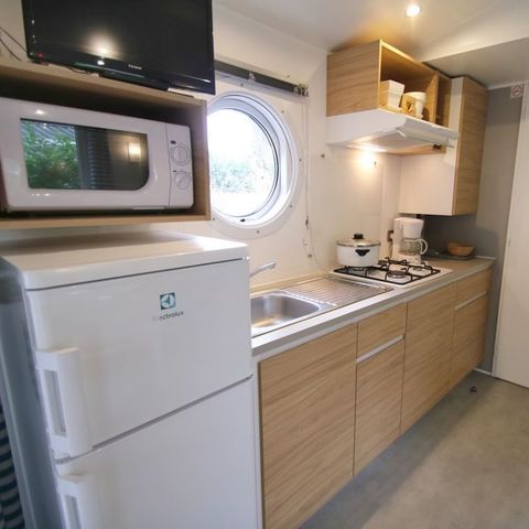 Mobilheim 4 Personen - 2 Zimmer Premium Loggia