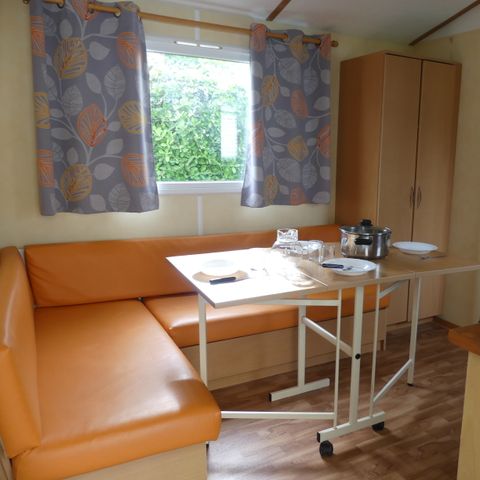 Mobilheim 4 Personen - Smally 21 m² (2 Schlafräume - 4 Pers.) OHNE TV