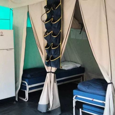 Zelt 5 Personen - Navajo-Zelt 4 Zimmer 6 Personen (4 Erwachsene + 2 Kinder) Ohne Sanitäranlagen