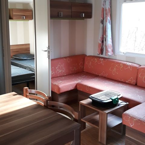 Mobilheim 6 Personen - Premium 35m² Côté Etang - 3 Schlafzimmer