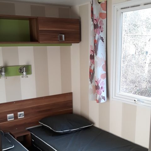 Mobilheim 6 Personen - Premium 35m² Côté Etang - 3 Schlafzimmer