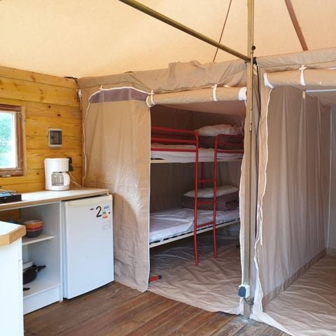 SafariZelt 4 Personen - Hütte