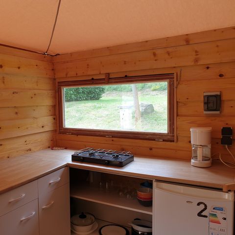 SafariZelt 4 Personen - Hütte