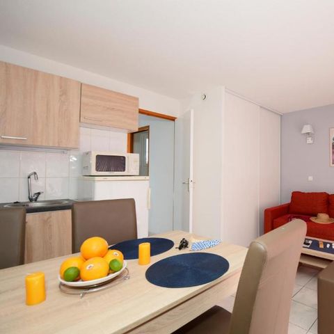 Apartement 5 Personen - 2 Zimmer für 4/5 Personen