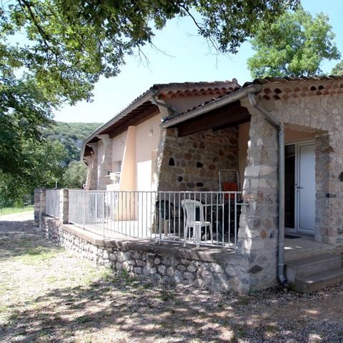 LANDHAUS 4 Personen - Pavillon mit Ausblick - 1 Schlafzimmer mit Klimaanlage + Terrasse und TV