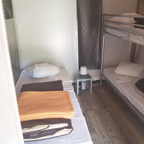 SafariZelt 5 Personen - Lodge Confort + 25m² 2 Zimmer