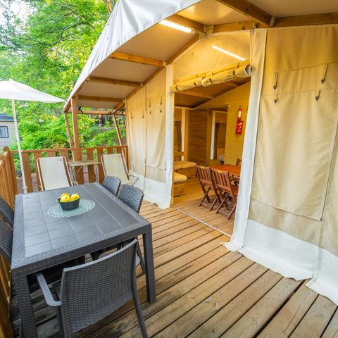 SafariZelt 5 Personen - Lodge Tent Deluxe