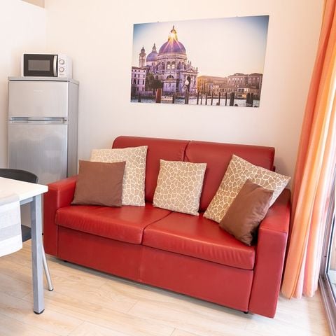 Apartement 4 Personen - 2 Zimmer + überdachte Terrasse