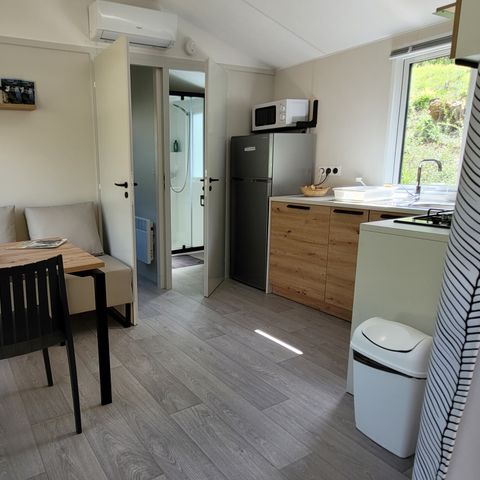 Mobilheim 4 Personen - Komfort 2 Zimmer - 30m² - Klimaanlage + TV