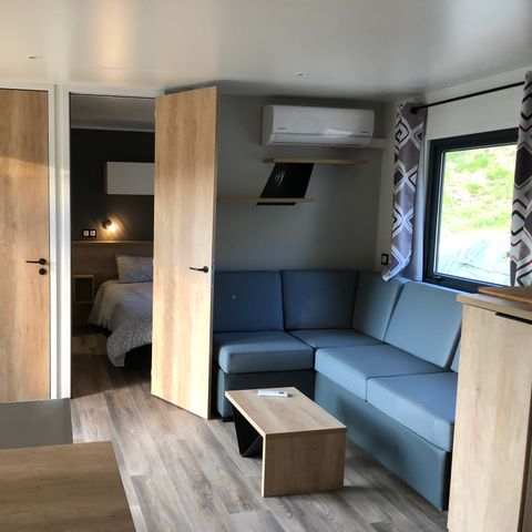 Mobilheim 4 Personen - Privilège 2 Zimmer - Ankleidezimmer - Klimaanlage + TV