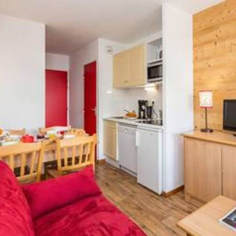 Apartement 3 Personen - Valmeinier Studio Lumières de Neige