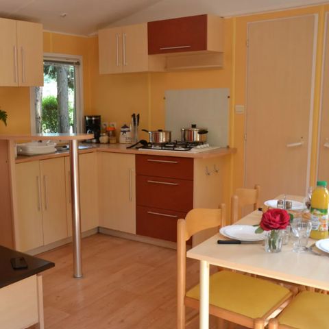 Mobilheim 4 Personen - Mandarin Standard 28m² (2 Zimmer) + Terrasse 4 Pers.