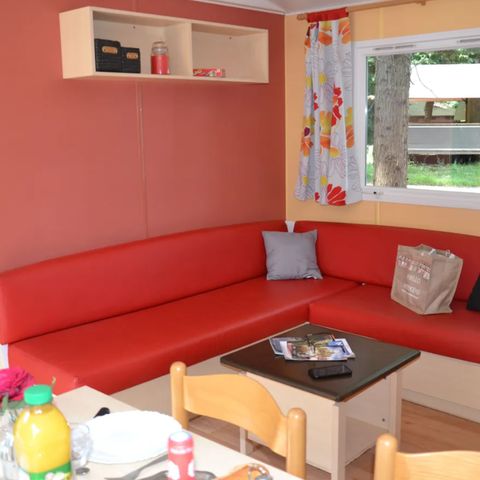 Mobilheim 4 Personen - Mandarin Standard 28m² (2 Zimmer) + Terrasse 4 Pers.