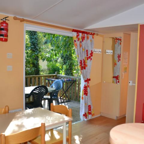 Mobilheim 4 Personen - Mandarin Standard 28m² (2 Zimmer) + Terrasse 4 Pers.