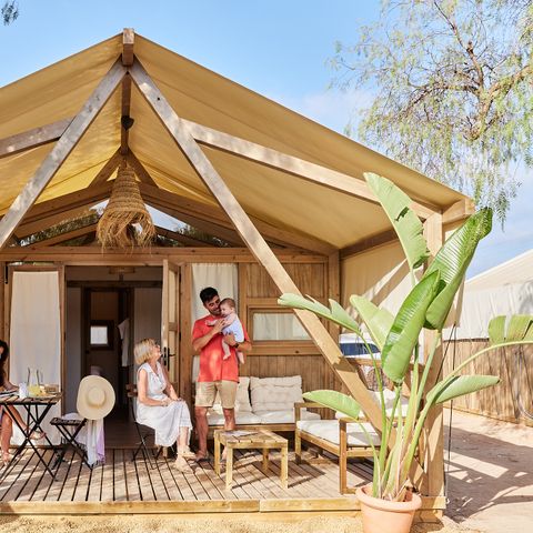 SafariZelt 5 Personen - Glamping-Zelt Alhamilla