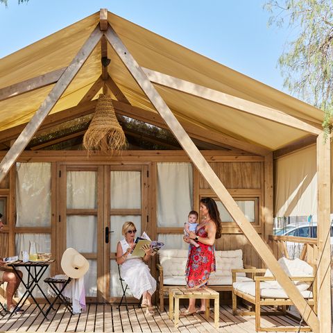 SafariZelt 5 Personen - Glamping-Zelt Alhamilla