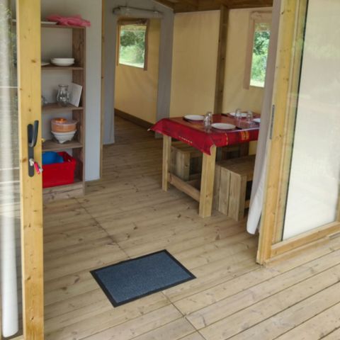 SafariZelt 4 Personen - Ecolodge (ohne Sanitäranlagen)