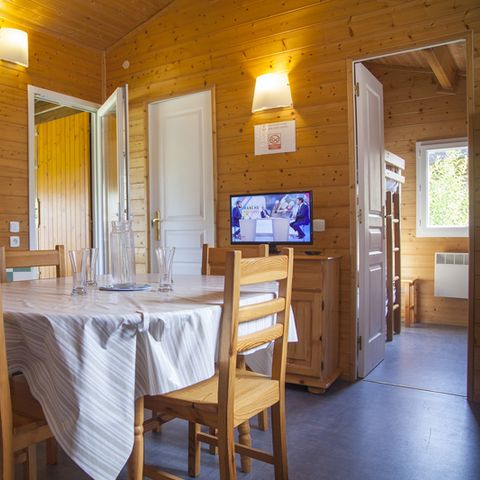 Chalet 8 Personen - Premium 35 m² mit Seeblick