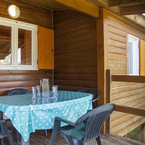 Chalet 8 Personen - Premium 35 m² mit Seeblick