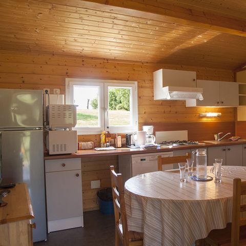 Chalet 8 Personen - Premium 35 m² mit Seeblick