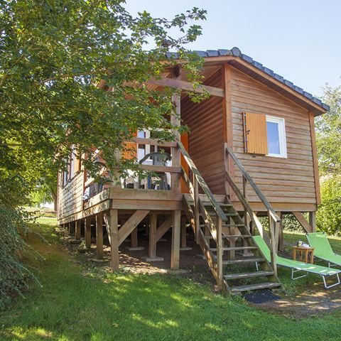 Chalet 5 Personen - Premium mit Seeblick 34 m² 2 Schlafzimmer