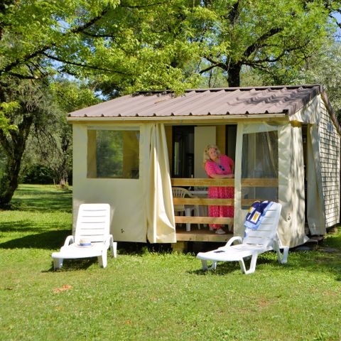 Mobilheim 5 Personen - Tithome 21m² - 2 Zimmer - ohne Sanitäranlagen 5 pers.