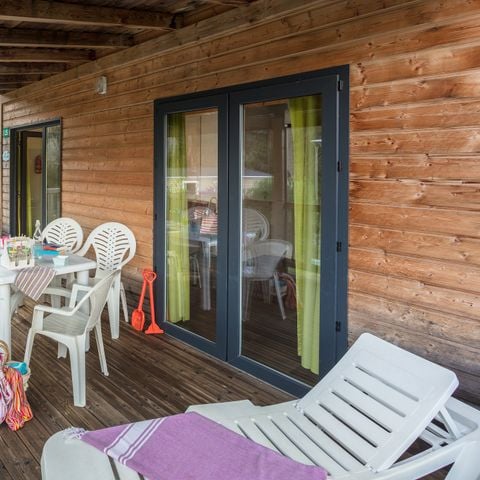 Chalet 6 Personen - Premium | 2 Zi. | 4/6 Pers. | Klimaanlage