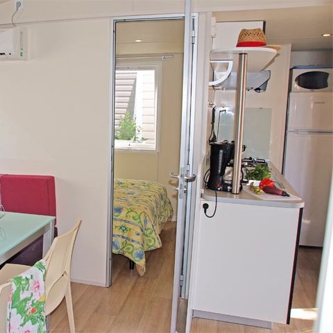 Mobilheim 6 Personen - 4/6 Plätze 2 Schlafzimmer (Clim TV)