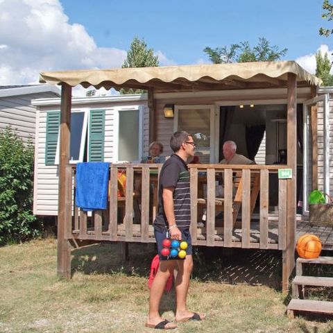 Mobilheim 6 Personen - 4/6 Plätze 2 Schlafzimmer (Clim TV)