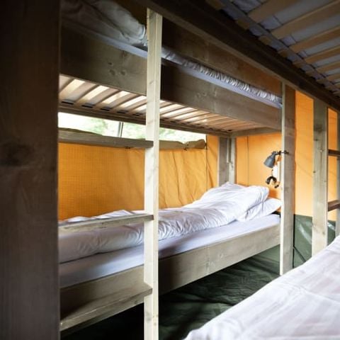 Bungalowzelt 6 Personen - Bungalow Zelt Glamping Tournesol 4+2