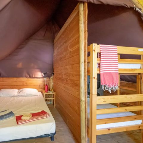 LODGE 4 Personen - Lodge auf Stelzen 3 Kleeblätter - 2 Zimmer - Ohne Sanitäranlagen