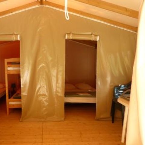 SafariZelt 5 Personen - STANDARD-LODGE (OHNE SANITÄRANLAGEN)