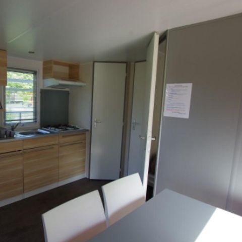 Mobilheim 4 Personen - O'hara Holz Komfort 27 m² (2Sch.-4Pers.)