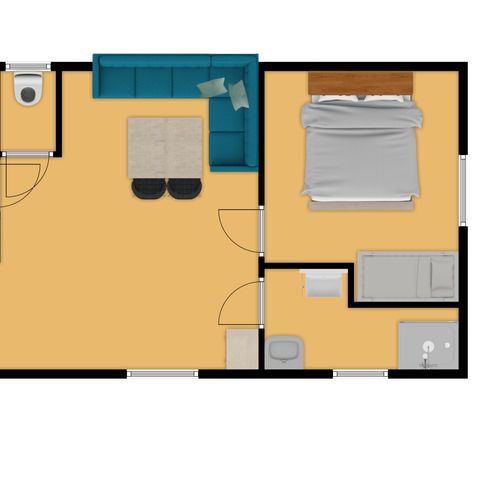 Mobilheim 4 Personen - Carrelet