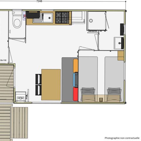 Mobilheim 4 Personen - MELIFERA