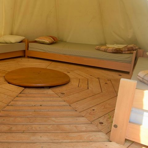 AUßERGEWÖHNLICHE UNTERKUNFT 4 Personen - Tipis 4 Pers.