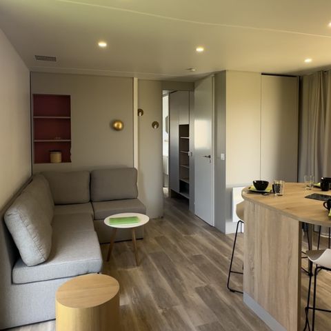 Mobilheim 4 Personen - Premium 2 Schlafzimmer 2 Badezimmer 4 Pers.