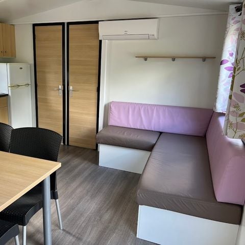 Mobilheim 5 Personen - Premium - 2 Zimmer (Max. 4 Erwachsene + 1 Kind) Option Klimaanlage