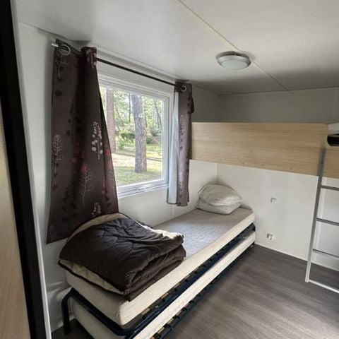 Mobilheim 5 Personen - Premium - 2 Zimmer (Max. 4 Erwachsene + 1 Kind) Option Klimaanlage