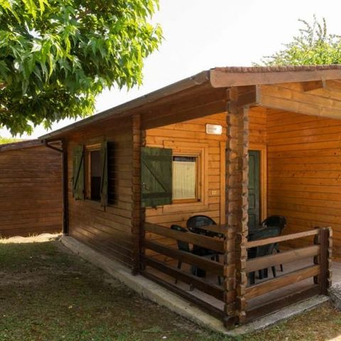 Bungalow 5 Personen - Trilocale aus Holz