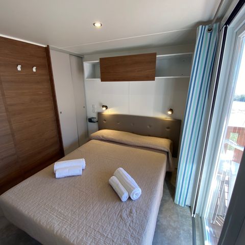 Mobilheim 4 Personen - Deluxe Erste Reihe 1 Badezimmer