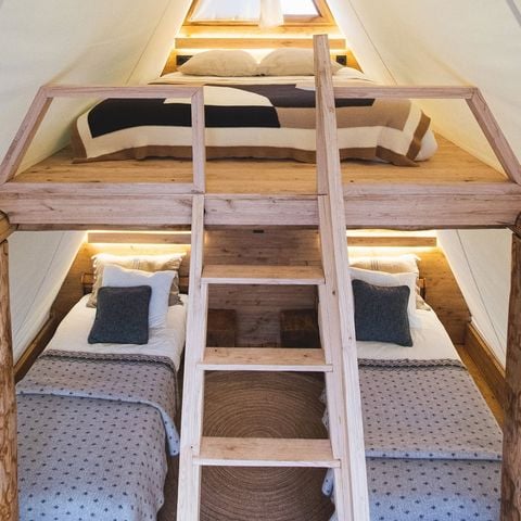 Zelt 6 Personen - Glamping Tipi Almadraba