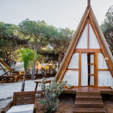 Zelt 6 Personen - Glamping Tipi Almadraba