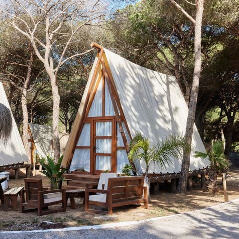 Zelt 6 Personen - Glamping Tipi Almadraba