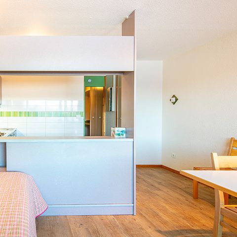 Apartement 5 Personen - 2 Zimmer PMR