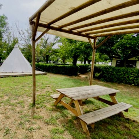 SafariZelt 4 Personen - Tipi Indiana