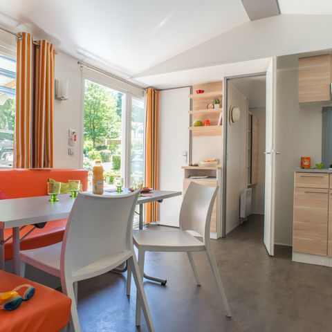 Mobilheim 6 Personen - Confort 32m² 3 Zimmer - klimatisiert