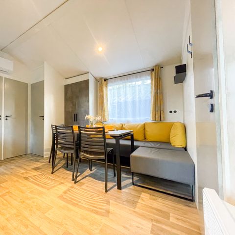 Mobilheim 6 Personen - Prestige Plus 28m² 3 Schlafzimmer - klimatisiert