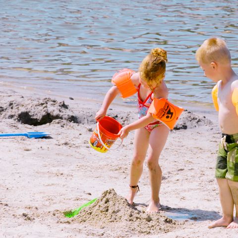 Oostappen park Blauwe Meer - Camping Belgisches Limburg - Image N°3